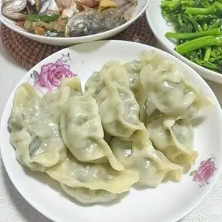 Hình ảnh Sủi Cảo Nhân Thịt Hẹ Xuất To (韭菜肉末陷,大份)