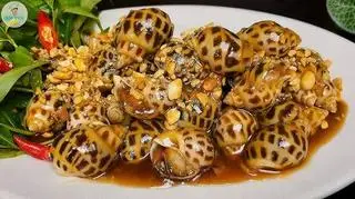 Hình ảnh ốc hương xào me