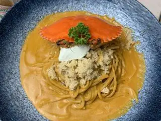 Hình ảnh crab pasta