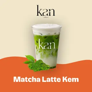 Hình ảnh Matcha latte kem