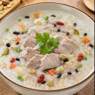 Hình ảnh Cháo Thăn Heo Mix Hạt