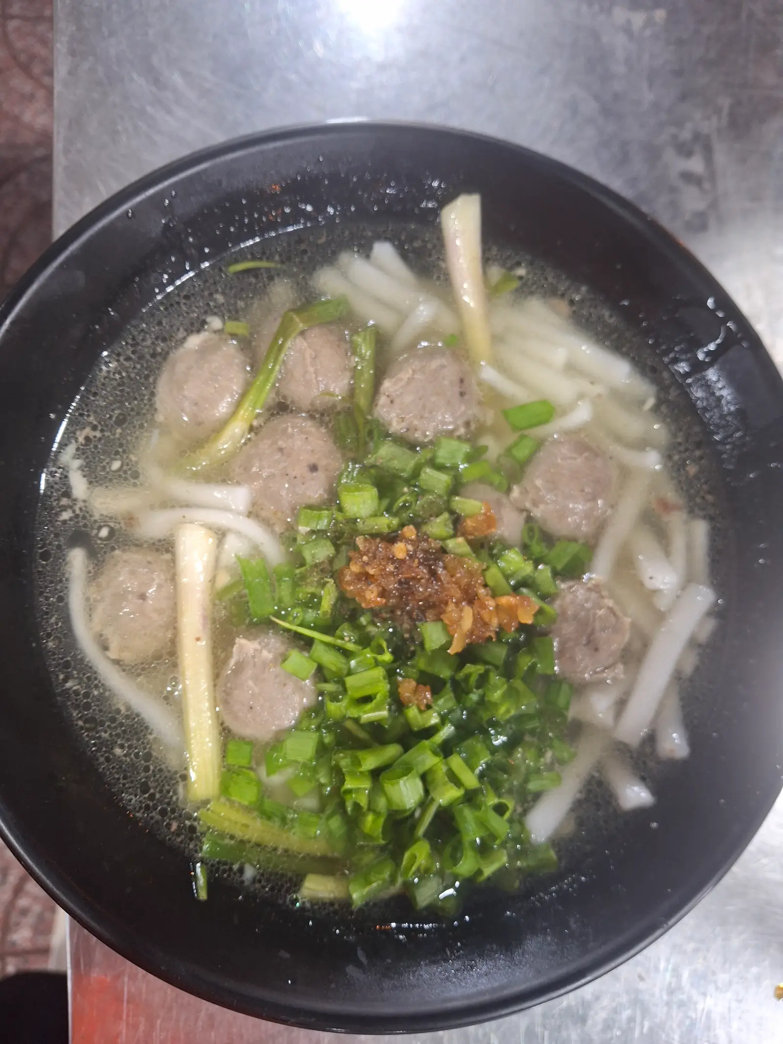 Hình ảnh bánh canh bò viên 