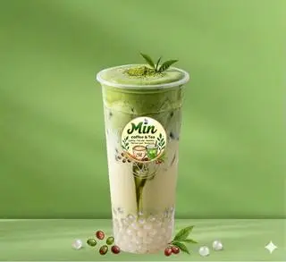 Hình ảnh Trà sữa kem matcha trân châu trắng