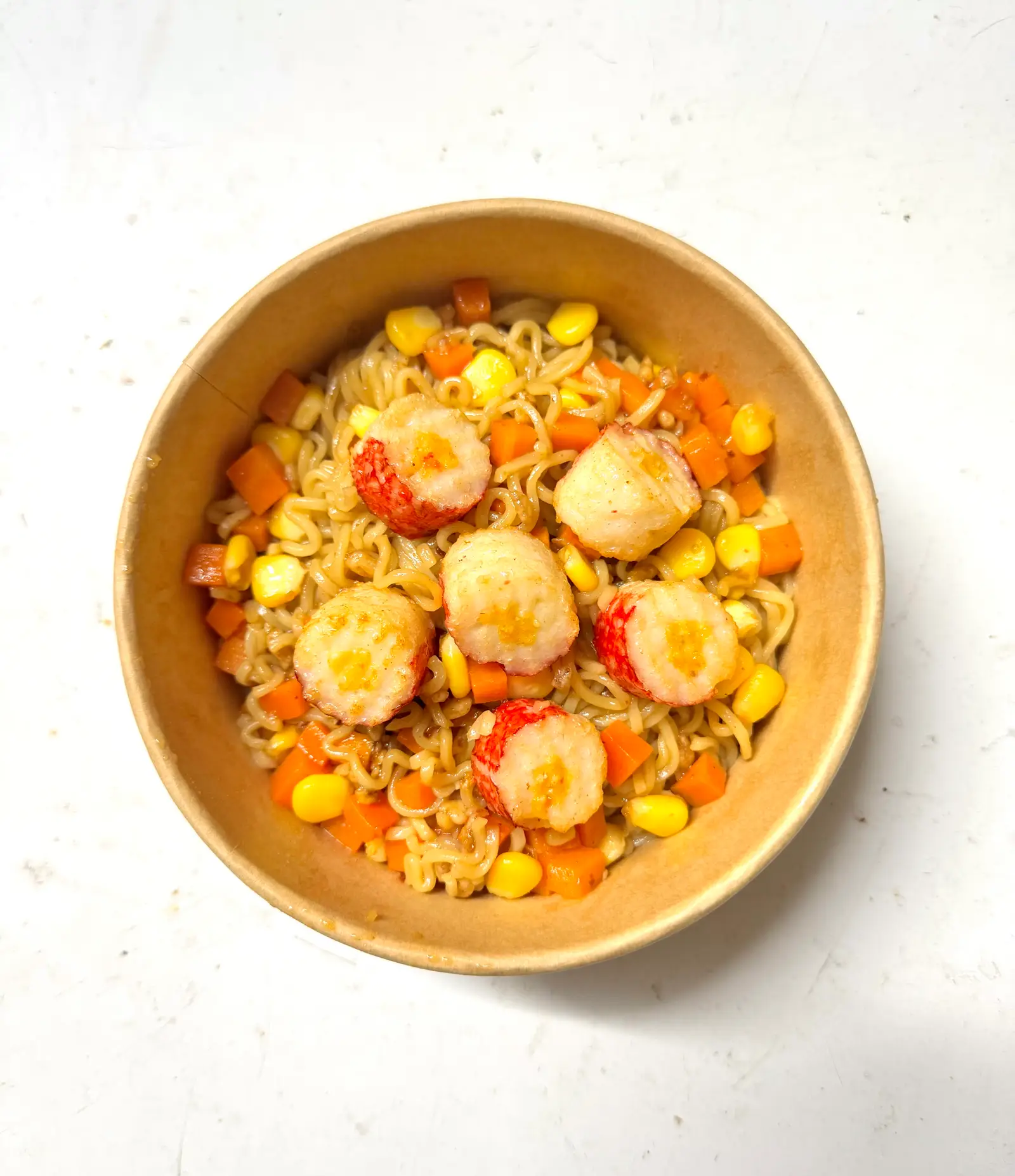 Hình ảnh Mì trộn indomie VIÊN CUA