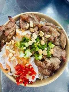 Hình ảnh bún thịt nướng 