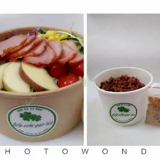 Hình ảnh Combo Salad Lườn Ngỗng Hun Khói Và Cơm Gạo Lứt Muối Vừng