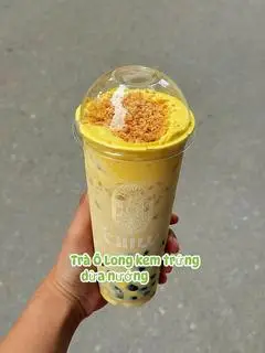 Hình ảnh Ô Long Kem Trứng dừa nướng