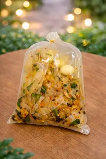 Hình ảnh Trộn Sợi Truyền Thống (trứng cút)