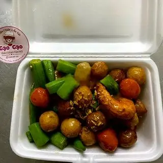 Hình ảnh Phụ thu chiên nước mắm - đậu bắp