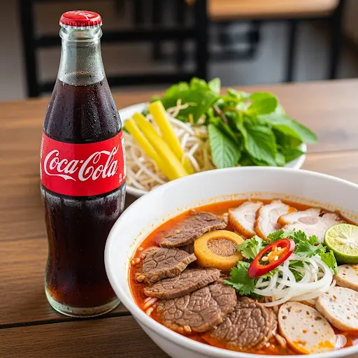Hình ảnh Combo bún bò cay + Coka 