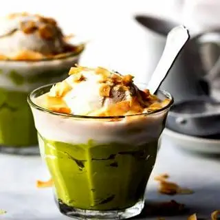 Hình ảnh Trà shan tuyết kem bơ
