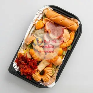Hình ảnh mì trộn siêu siêu topping