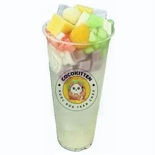 Hình ảnh Nước dừa full topping (500ml)
