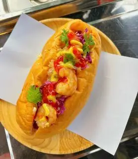 Hình ảnh Hotdog tôm