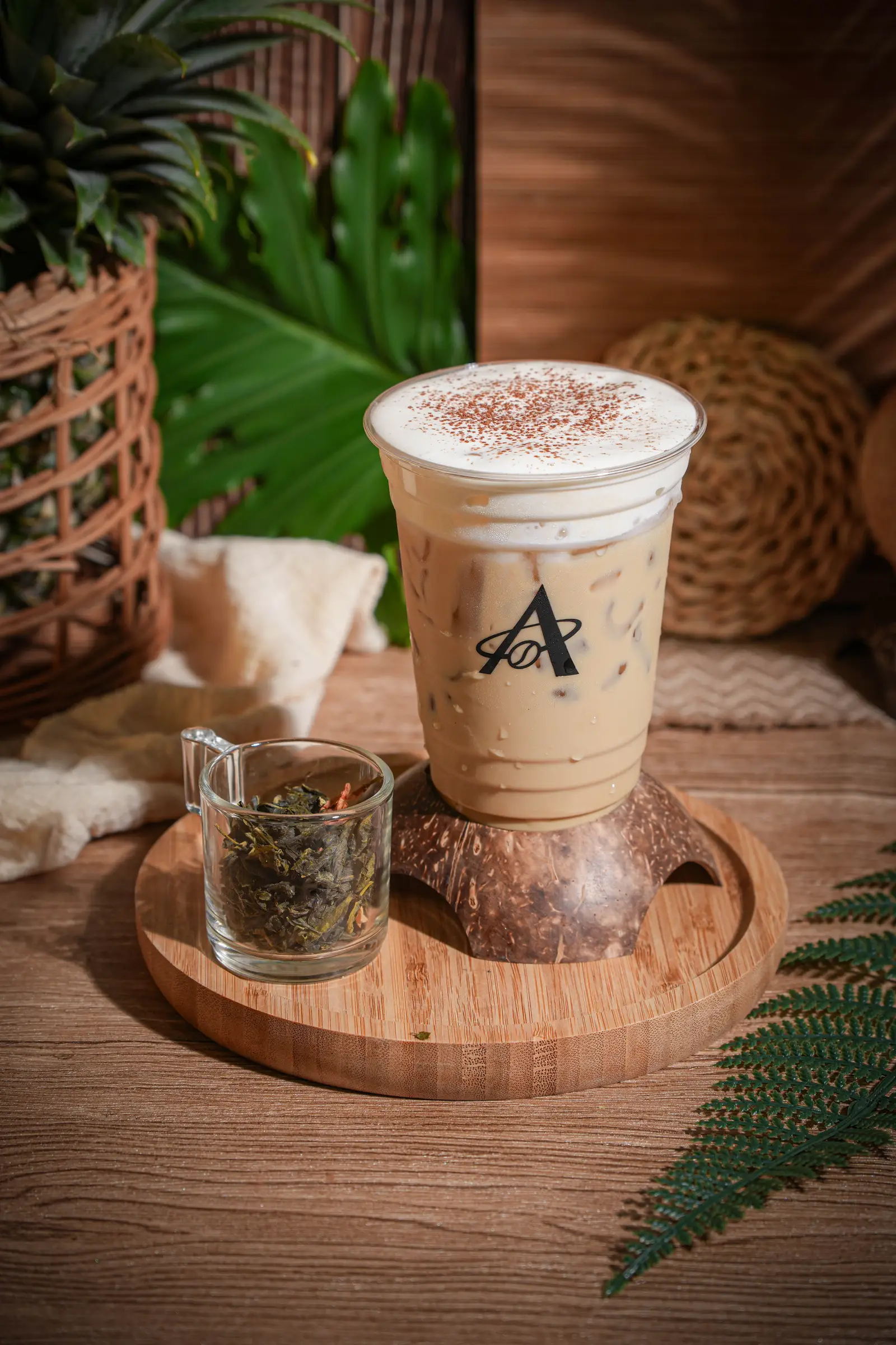 Hình ảnh Olong sữa macchiato - Olong milk tea macchiato