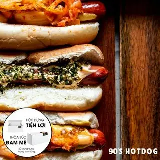 Hình ảnh Hotdog phô mai rong biển