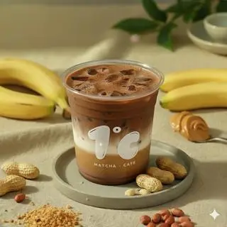 Hình ảnh Choco Chuối Bơ Đậu Phộng Latte