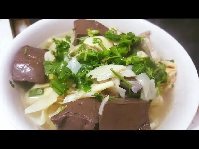 Hình ảnh canh măng tiết luộc