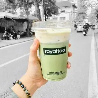Hình ảnh Trà sữa matcha Kem muối/Kem machiato