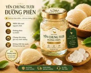 Hình ảnh Yến chưng tươi đường phèn