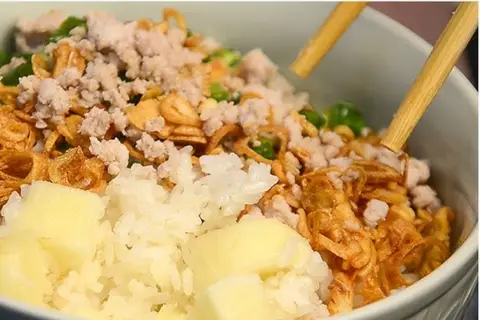 Hình ảnh Xôi thịt băm