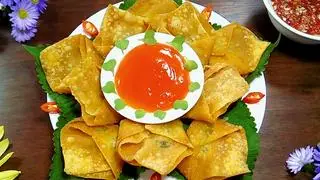 Hình ảnh Hoành thánh chiên 