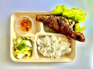 Hình ảnh cá hường chiên sả ớt