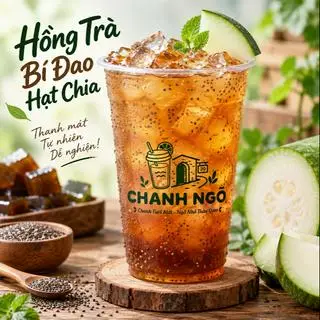 Hình ảnh Hồng Trà Bí Đao Hạt Chia size L