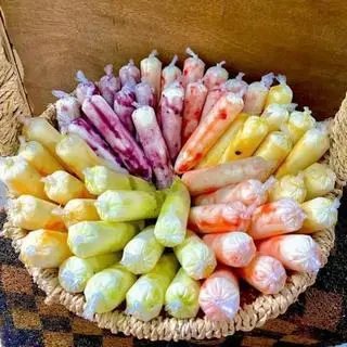 Hình ảnh Sữa Chua Bịch Mix Sinh Tố