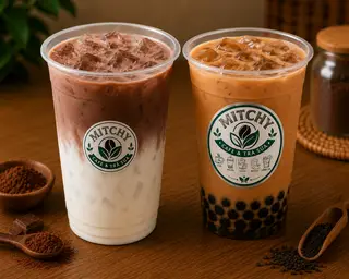 Hình ảnh Combo Cặp Đôi Tỉnh Táo ( 1 Trà Sữa + 1 Latte)