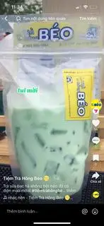 Hình ảnh Trà thái xanh