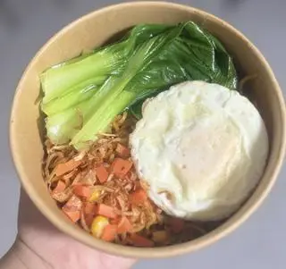 Hình ảnh Mì trộn Indomie Trứng 