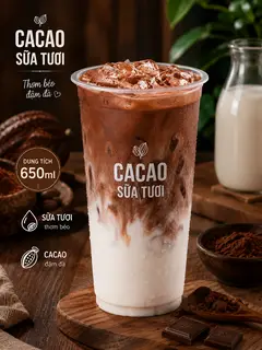 Hình ảnh Cacao sữa tươi (  650ml )