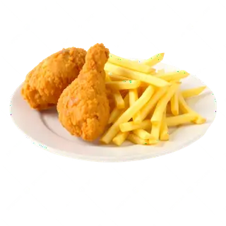 Hình ảnh Combo 1: Đùi Gà+ 1 Đùi Góc Tư+1 Phần Khoai Tây (tặng 1 Ly CoCa)