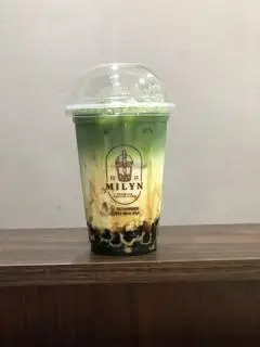 Hình ảnh trà lài sữa matcha trân châu