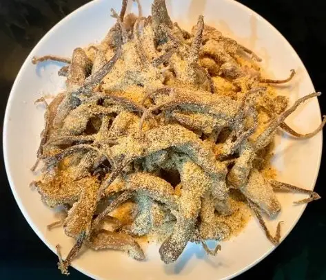 Hình ảnh Lưỡi vịt rang muối (đĩa)