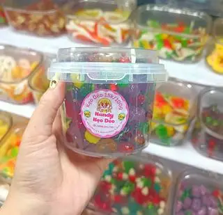 Hình ảnh Kẹo dẻo trái cây mix vị (100 gam)