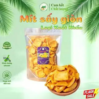 Hình ảnh Mít Sấy Thái Loại A – Giòn Thơm Tự Nhiên – Đồ Ăn Vặt Trái Cây Sấy | VN FOOD