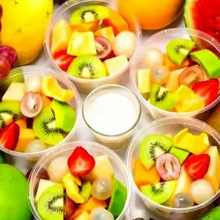 Hình ảnh Sữa chua hoa quả dầm