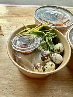 Hình ảnh bánh tráng chấm muối tắc