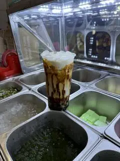 Hình ảnh Sữa Tươi Trân Châu Đường Đen