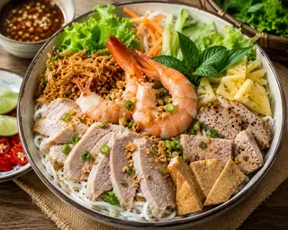 Hình ảnh Bún nước tương đặc biệt