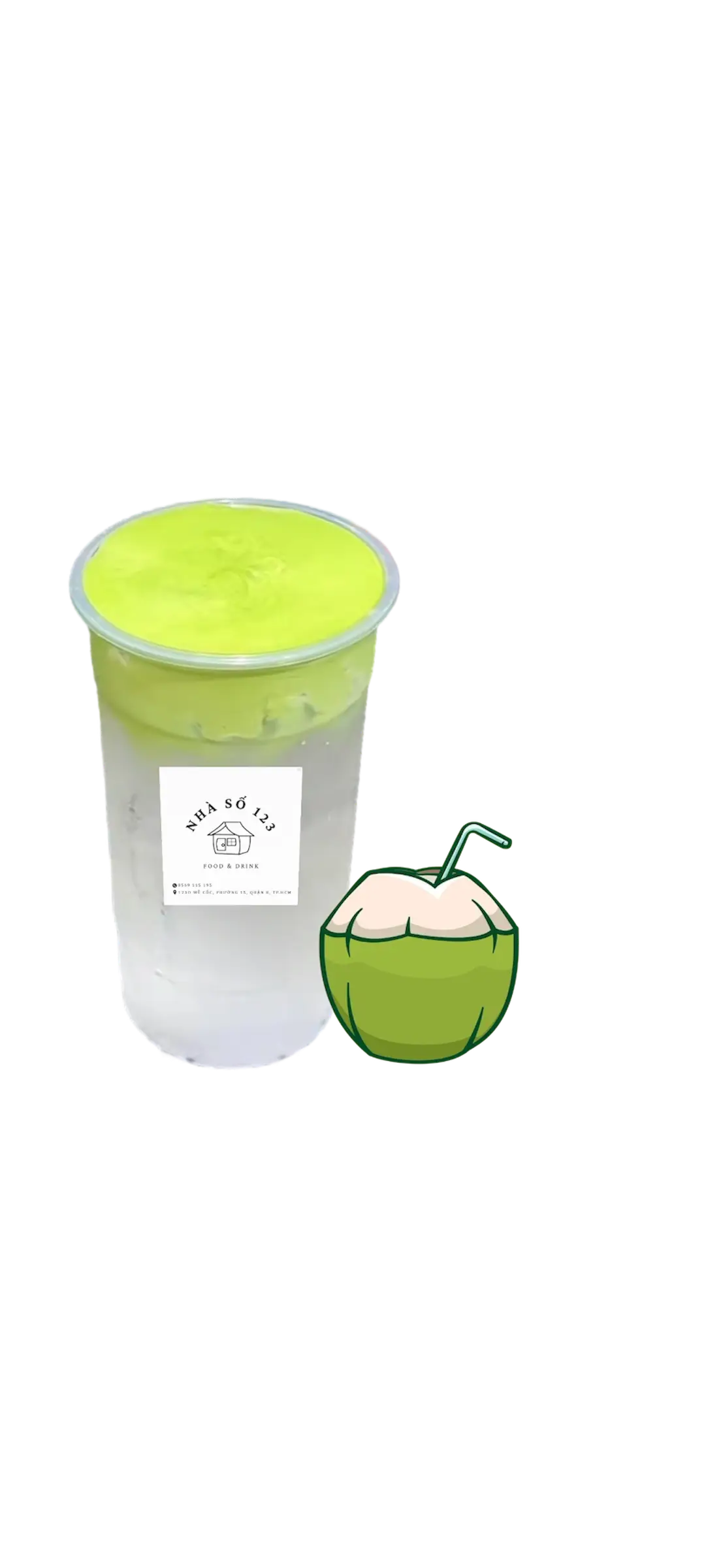 Hình ảnh Coco matcha latte - Nhật Bản