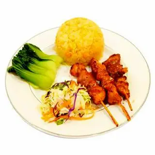 Hình ảnh Cơm Đảo Gà Chiên Giòn Sốt