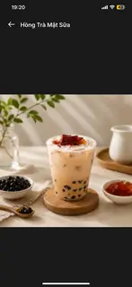 Hình ảnh Hồng Trà Mật Sữa