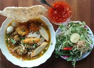 Hình ảnh Mì Quảng Sườn Tôm