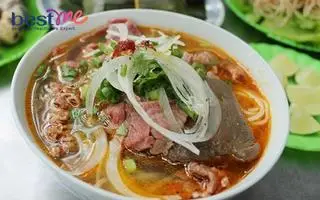 Hình ảnh bún bò tái 