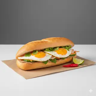Hình ảnh Bánh Mì Ốp La