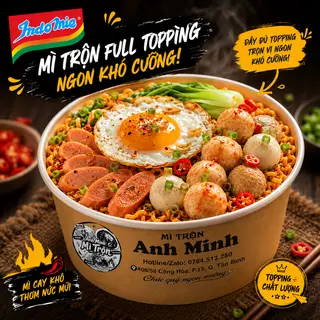Hình ảnh Mì Indomie Full Topping