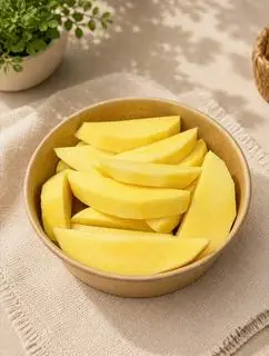 Hình ảnh Xoài tứ quý cắt sẵn - 400gr